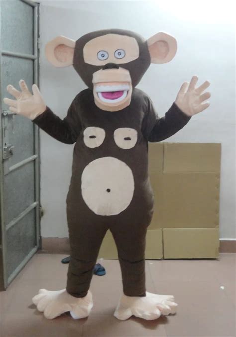 2017 hot sale Monkey mascot costume free shipping carnival costume adult costume kids party ...