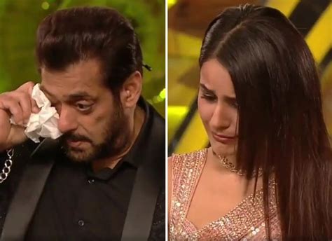 Bigg Boss 15: Salman Khan and Shehnaaz Gill break into tears as they ...