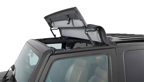 Bestop 52450-35 Sunrider For Hardtop in Black Diamond for 07-18 Jeep Wrangler JK with Factory ...