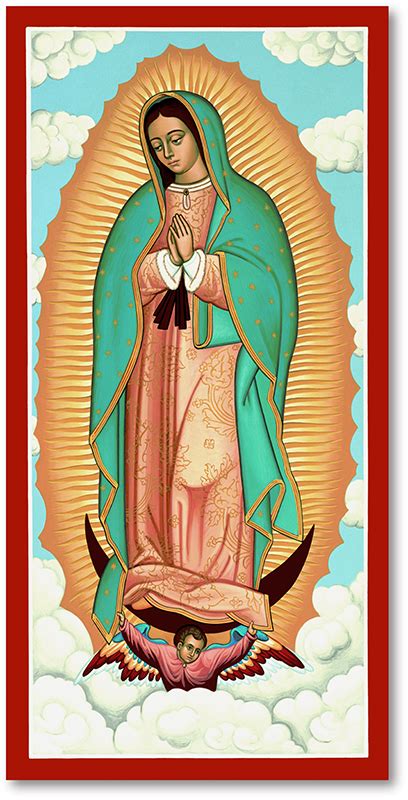 Blessed Virgin Mary Icons: Our Lady of Guadalupe icon | Monastery Icons