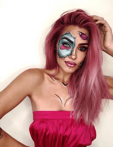 35 Pop Art Makeup Looks That Are Straight Out Of A Comic Book - The ...