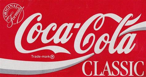 Coca-Cola Classic Logo - LogoDix