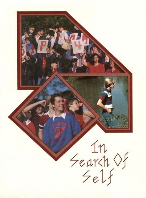 1982 yearbook from Berkmar High School from Lilburn, Georgia