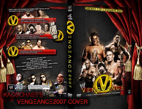 WWE Vengeance 2007 by kaoschase on DeviantArt