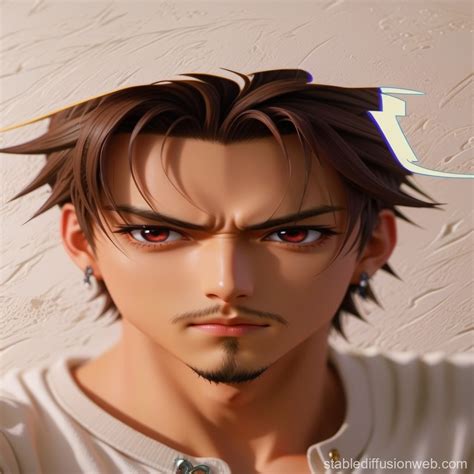 Anime Boy with Johnny Depp's Appearance | Stable Diffusion Online