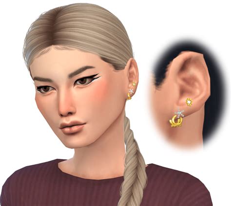 Latest Ear Piercing Custom Content for the Sims 4 — SNOOTYSIMS