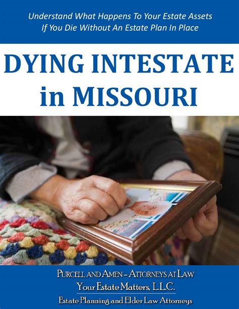 Dying Intestate in Missouri by Charlie Amen - Issuu