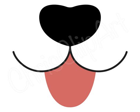 Dog Nose Clipart