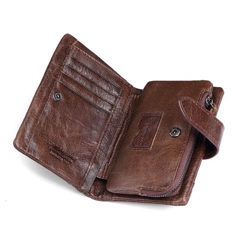 KAVI's Genuine Luxury Leather Wallet and Credit Card Holder for Men