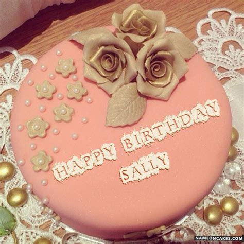 Happy Birthday sally Cake Images