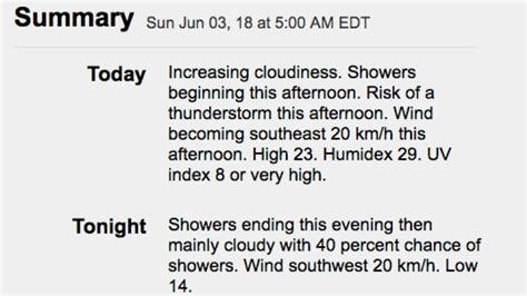 Risk of thunderstorm Sunday afternoon in Hamilton | CBC News