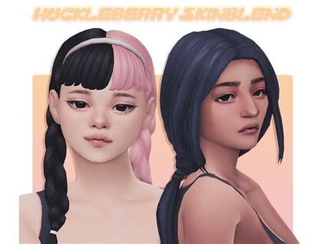 Huckleberry Skinblend by simbience - The Sims 4 Download - SimsDomination | Sims 4, Sims 4 anime ...