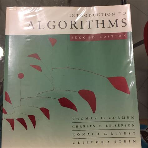 Introduction to Algorithms 2nd Edition (CLRS), Hobbies & Toys, Books & Magazines, Textbooks on ...