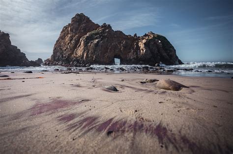 Pfeiffer Beach in Big Sur: Purple Sand & Natural Arches - The Break of Dawns