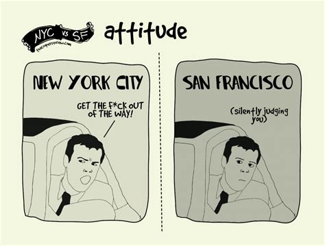 Check Out These Hilarious Comparisons Between NYC & San Francisco ...