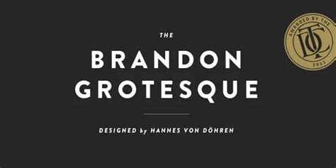 Brandon Grotesque Font - Dafont Free