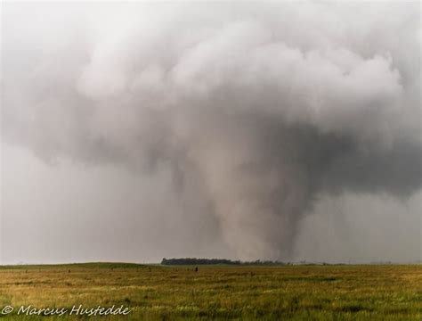 Nicely contrasted cone tornado on 6-18-14 in South Dakota as it reached EF4 status. Tornados ...