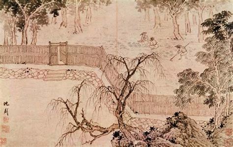 Shen Zhou Paintings | Gardeners Chinese Painting, Art Painting ...