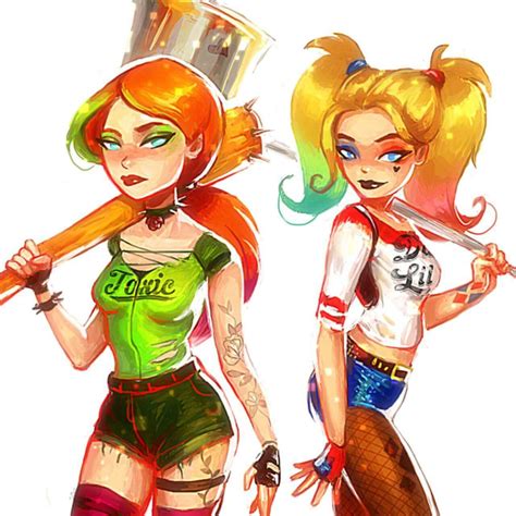 Harley and ivy | Harley Quinn | Pinterest | Harley quinn, Poison ivy and Gotham