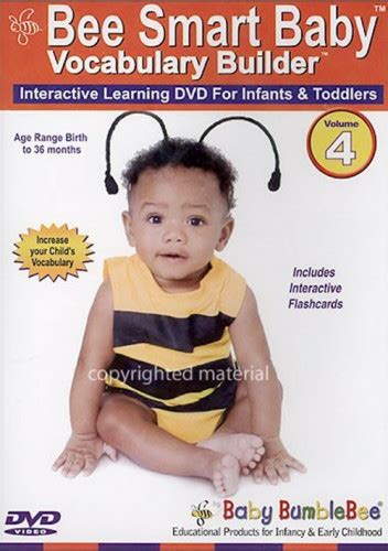 Bee Smart Baby: Vocabulary Builder Volume 4 (DVD 2003) | DVD Empire