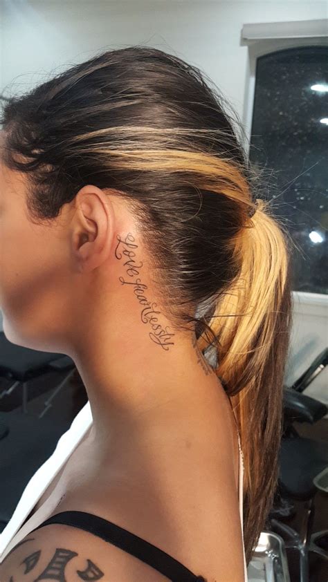 hairline tattoo female melbourne - Rina Cambell