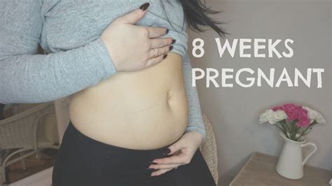 8 WEEKS PREGNANT! - YouTube