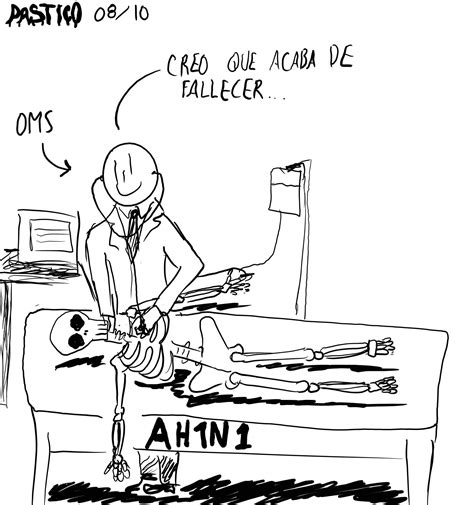 Dibujos de Pastico: OMS declara fin de pandemia A-H1N1