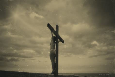 Vintage Crucifixion Scene I Photograph by Ramon Martinez