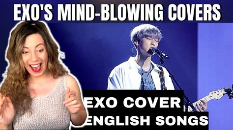 EXO 엑소 Cover English Songs | Reaction - YouTube