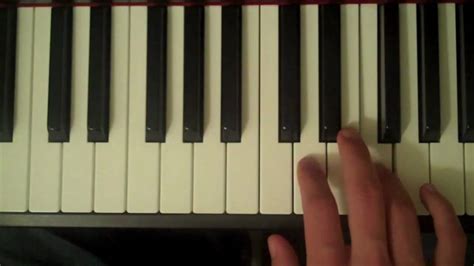 How To Play an F Major Pentatonic Scale on the Piano - YouTube