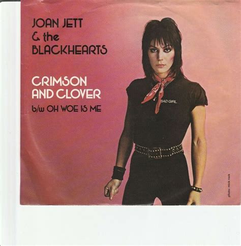 1982 CRIMSON AND CLOVER - JOAN JETT & THE BLACKHEARTS #RocknRoll | Joan ...