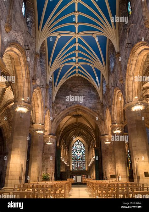 Interior of St. Giles Cathedral, Edinburgh Stock Photo - Alamy