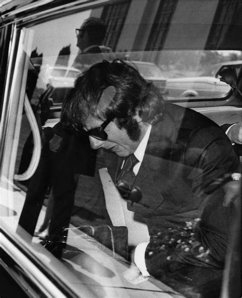 Los Angeles, August 1969, Roman Polanski during the funeral of Sharon ...