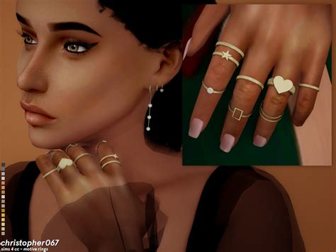 The Sims Resource - Motive Rings / Christopher067