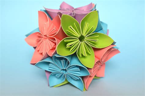 Origami Flower Kusudama