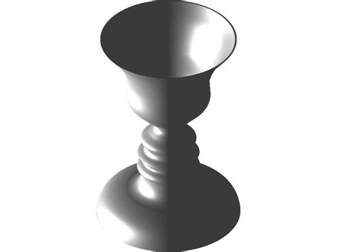 Rubin's vase illusion | 3D CAD Model Library | GrabCAD