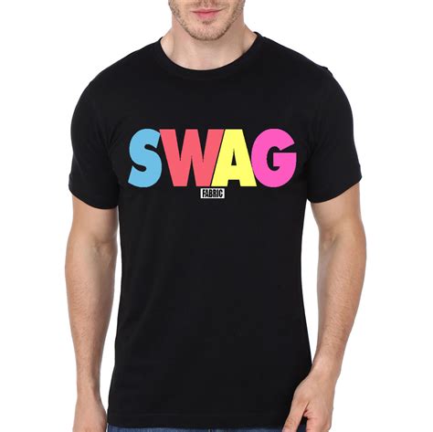 Swag Fabric Black Tee | Swag Shirts