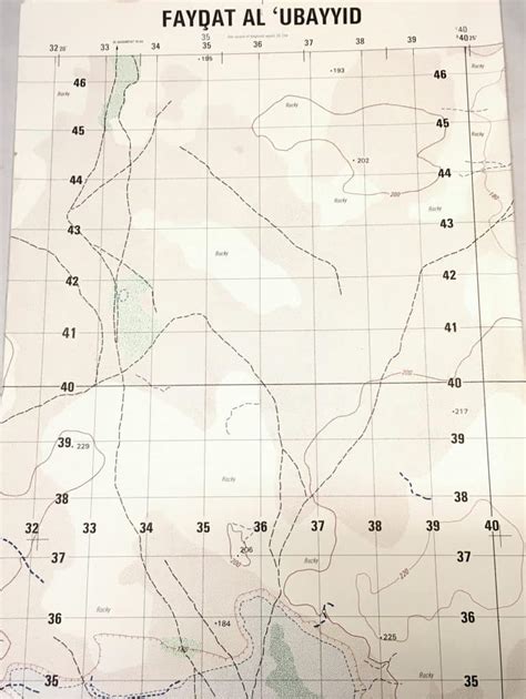 US Military Full Color Topographic Grid Map of Iraq - 1:50,000 scale ...