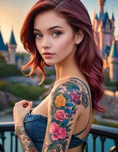 Disney Princess Tattoos Face Swap ID:1898609