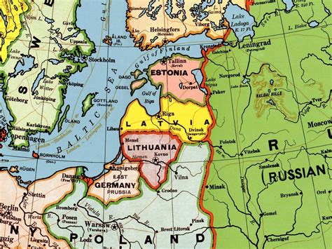 Lithuania, Latvia and Estonia (1923) | Map, Estonia travel, Baltic region