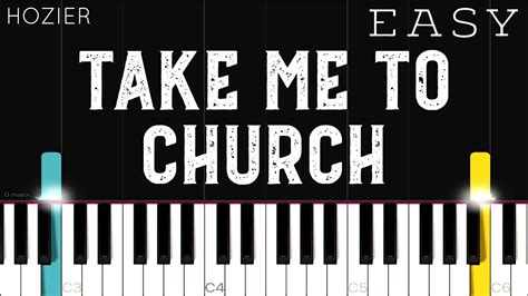 Hozier - Take Me To Church | EASY Piano Tutorial - YouTube