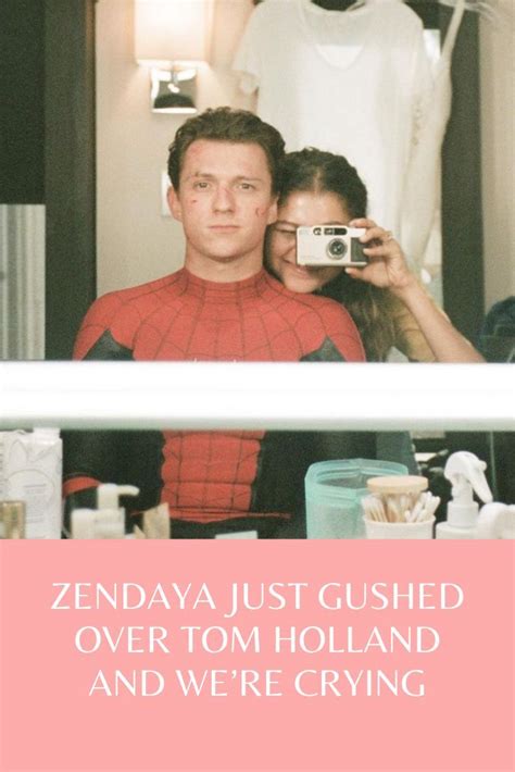 "He can make anybody feel comfortable." Zendaya, Tom Holland, Crying ...