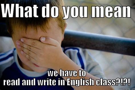 English class memes – English 110