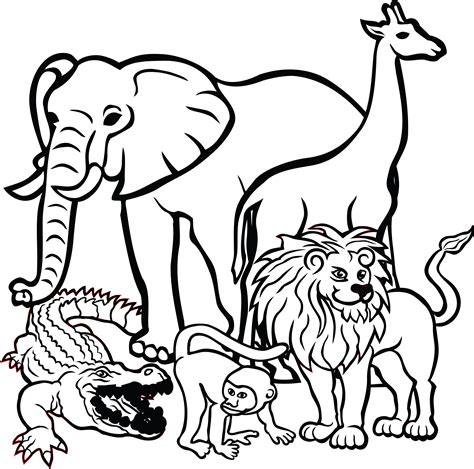 Free Clipart Of african animals