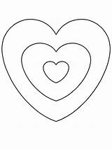 Heart Coloring Pages  Free Printable For Kids sketch template