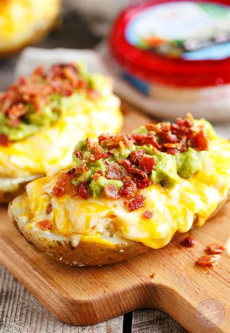 Twice-Baked Loaded Ranch Potatoes - Table for Two® by Julie Wampler