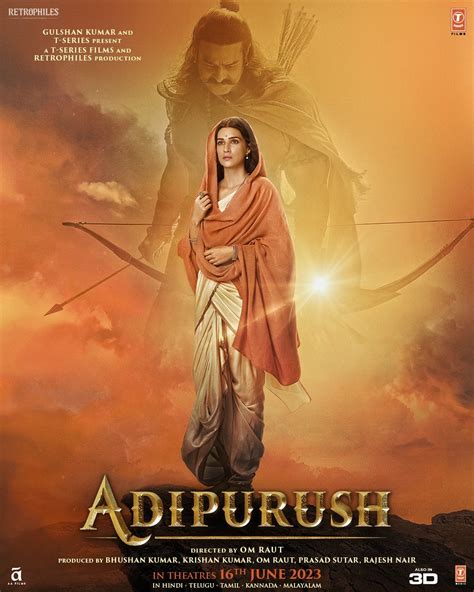 Adipurush New Poster Adipurush trailer & Teaser release date, Review ...