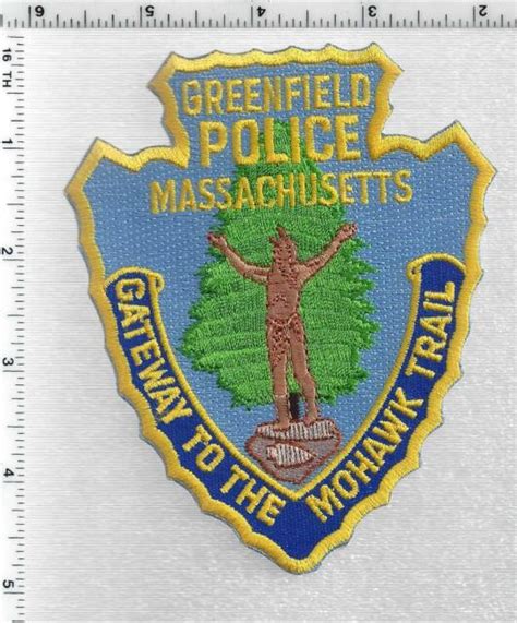 Greenfield Police (Massachusetts) 3rd Issue Shoulder Patch | eBay