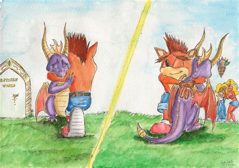 Crash and Spyro: A New Journey Begins by SoulEaterSaku90 on DeviantArt