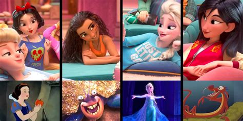 Wreck-It Ralph 2's Disney Princesses Have Hidden Easter Eggs